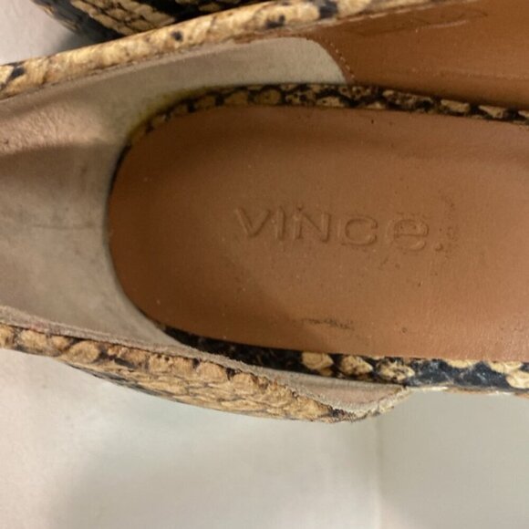 Vince Sonora Espadrilles Wedge Heels Sandals Size 5 - Picture 9 of 11